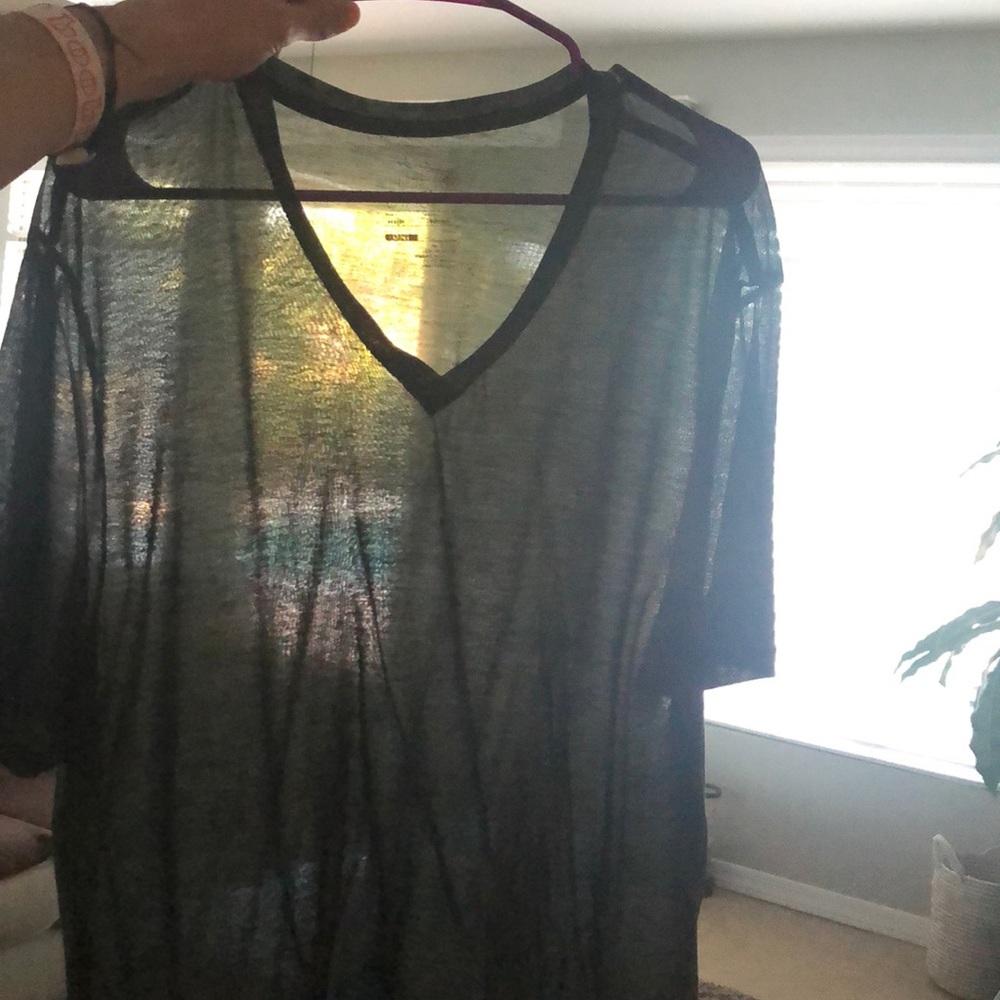 Ultra thin lightweight tall v neck
